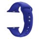 Apple Watch Armband, Silikon, 38 mm, blau