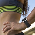 Apple Watch Armband, Silikon, 38 mm, schwarz