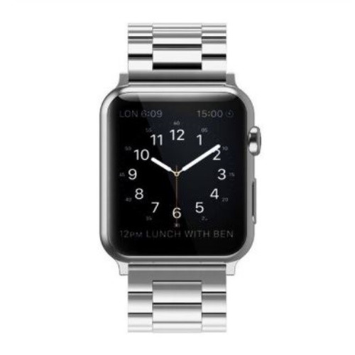 Apple Watch Armband, Edelstahl, 42 mm, Silber