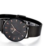 Shengke Damenuhr, schwarz