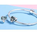 Ezüst charm, életfa