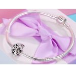  Silberner Mondanhänger mit Stern