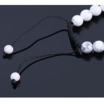  Howlith-Armband mit Löwenkopf