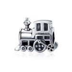 Ezüst charm, mozdony