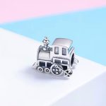 Ezüst charm, mozdony