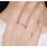 Silberring mit der Aufschrift Love, Größe 7