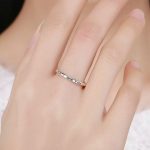 Silberring mit der Aufschrift Love, Größe 6