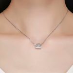 Ezüst charm, női táska