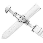 Lederarmband, 22 mm, weiß