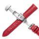 Lederarmband, 22 mm, rot
