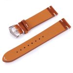 Lederarmband, traditioneller Stil, 24 mm, gelb