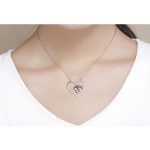 Silberne Halskette mit Koala