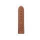 Herrenuhrenarmband aus Leder, 22 mm, hellbraun