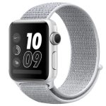 Apple-Watch-Armband, Nylon, 42 mm, Perlmutt