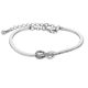 Schleifenarmband mit tschechischem Kristall, rhodiniert/mehrfarbig