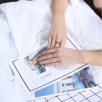 Herren-Ehering aus Edelstahl mit geometrischem Muster, Größe 9