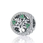 Ezüst charm, életfa