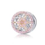 Ezüst charm, mandala