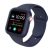 Apple Watch Armband mit Gehäuse, Silikon, 40 mm, S, M, dunkelblau