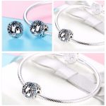 Ezüst charm, pingvinek