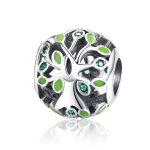 Ezüst charm, életfa