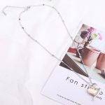 Halskette mit Herzanhänger verziert mit eleganten Swarovski-Kristallen, Gold