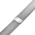 Apple Watch Armband mit Magnet, Edelstahl, 42 mm, Silber