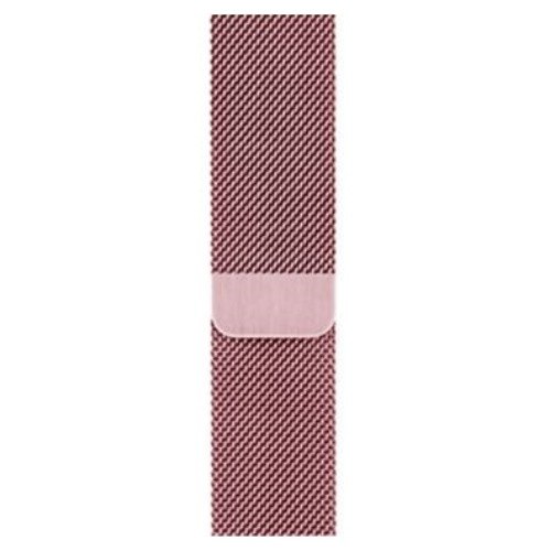 Apple Watch Armband mit Magnet, Edelstahl, 42 mm, rosa
