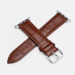 Apple Watch Armband, Leder, 38-40 mm, braun