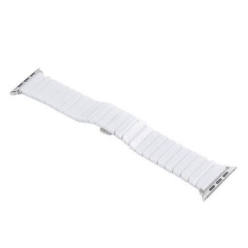 Apple Watch Armband, Keramik, 42-44 mm, weiß