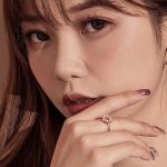 Silberring mit Blumen, Roségold