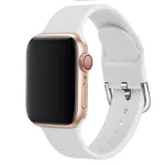 Apple Watch Armband aus Silikon, 38-40 mm, weiß