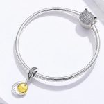  Silberanhänger mit Mond und Sonne