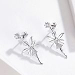 Silberohrringe, tanzende Fee