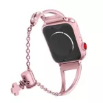 Apple Watch Armband aus Edelstahl, 42-44 mm, rosa