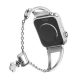 Apple Watch Armband aus Edelstahl, 42-44 mm, Silber