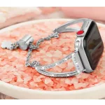 Apple Watch Armband aus Edelstahl, 42-44 mm, Silber