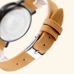  Shengke Damenuhr, braun