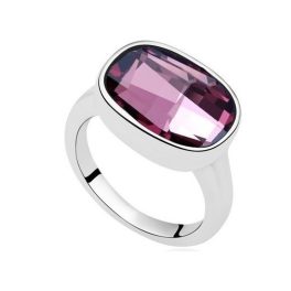    Ovaler Ring, Crystal ANTP, verziert mit Swarovski-Kristallen