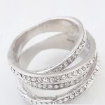  5-Band-Ring, Kristall, 7,5