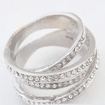  5-Band-Ring, Kristall, 6,5