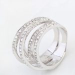  5-Band-Ring, Kristall, 6,5