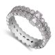  Zirkonia-Ring, 6,5