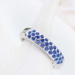  Silberring, Saphir, 8,5