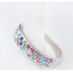  Silberring, mehrfarbig, 7,5