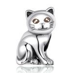  Silberanhänger, Katze