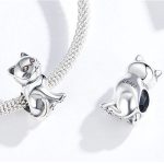  Silberanhänger, Katze