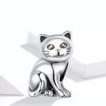  Silberanhänger, Katze