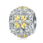  Silberanhänger, Blumenperle