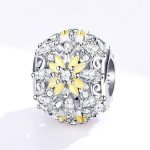  Silberanhänger, Blumenperle